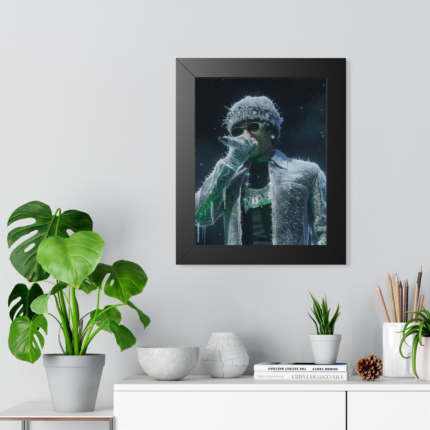 Frozen NBA Youngboy Framed Poster — Photo Wall Art